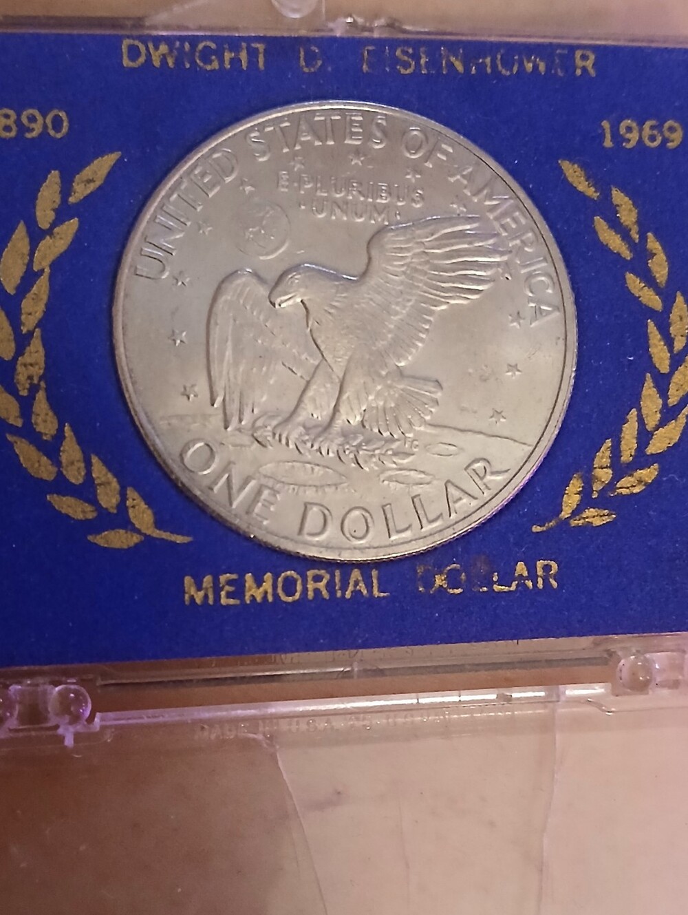 Memorial One Dollar Coin W/ Case